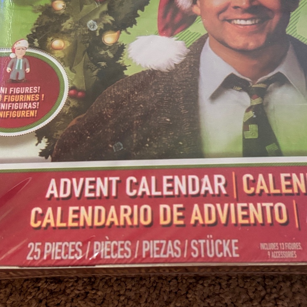 Holiday National Christmas Vacation Advent Calendar with Festive Decor - Picture 5 of 9